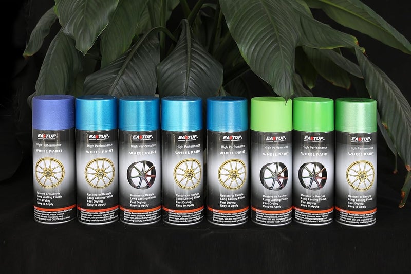 EASTUP Premium Metallic Acrylic Enamel Wheel Paint Pure Silver- Brilliant Finish, High Durability, Fade-resistant, Quick Drying Rim Coating Spray Paint. - Image 5